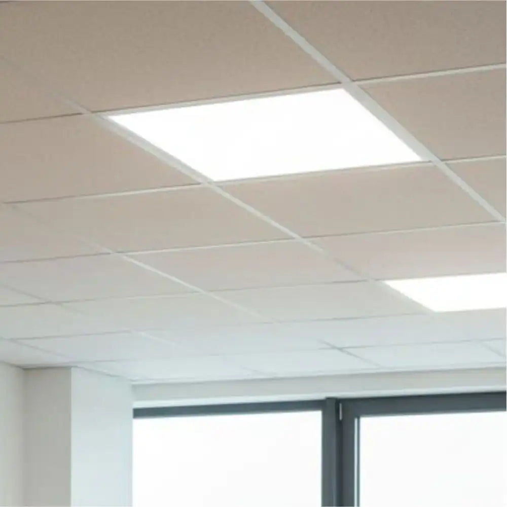 Panou LED Slim 60x60cm Incastrat - 48W, Lumina Naturala 4100K, Tavan Casetat