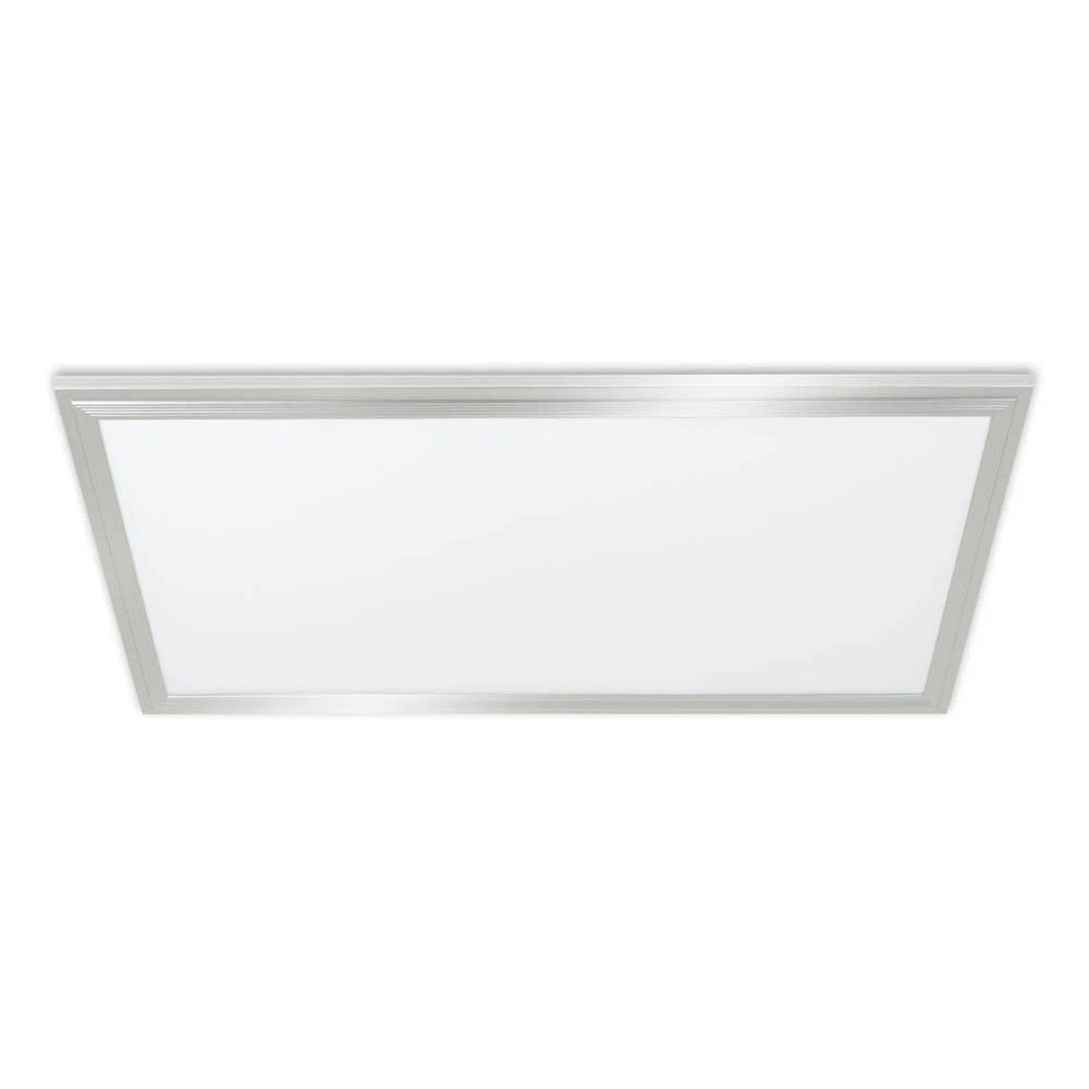 Panou LED Slim Argintiu 60x60cm Incastrat - 48W, Lumina Naturala 4000K, Tavan Casetat