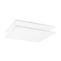 Set 2 Panouri LED 60x60cm Incastrate - 48W, Lumina Calda, Naturala si Rece, Tavan Casetat