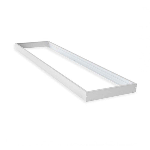 Kit montaj panou LED aplicat 30x120cm, alb