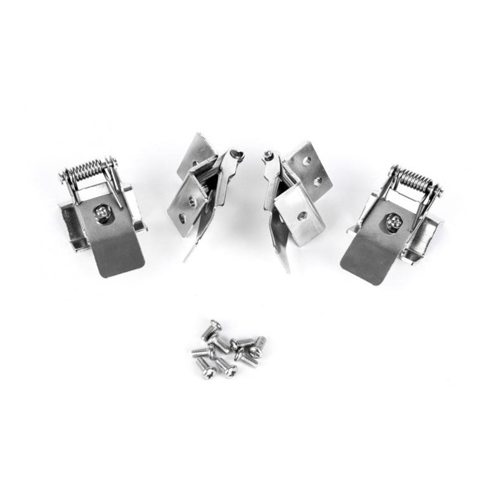 Kit montaj panou LED rigips cleme metal, 4 bucati