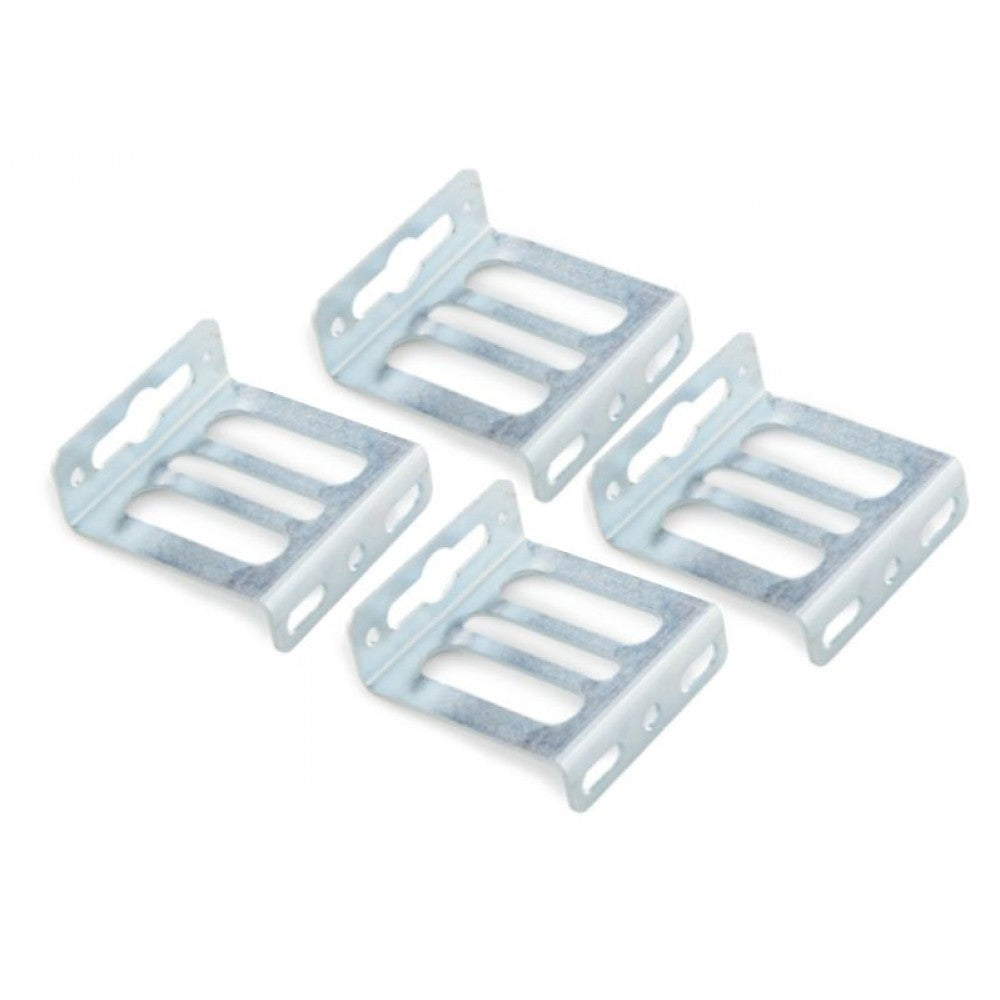 Kit montaj panou LED tavan cleme metal, 4 bucati * 40x40x15mm__1