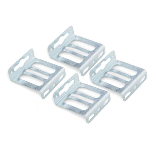 Kit montaj panou LED tavan cleme metal, 4 bucati * 40x40x15mm__1
