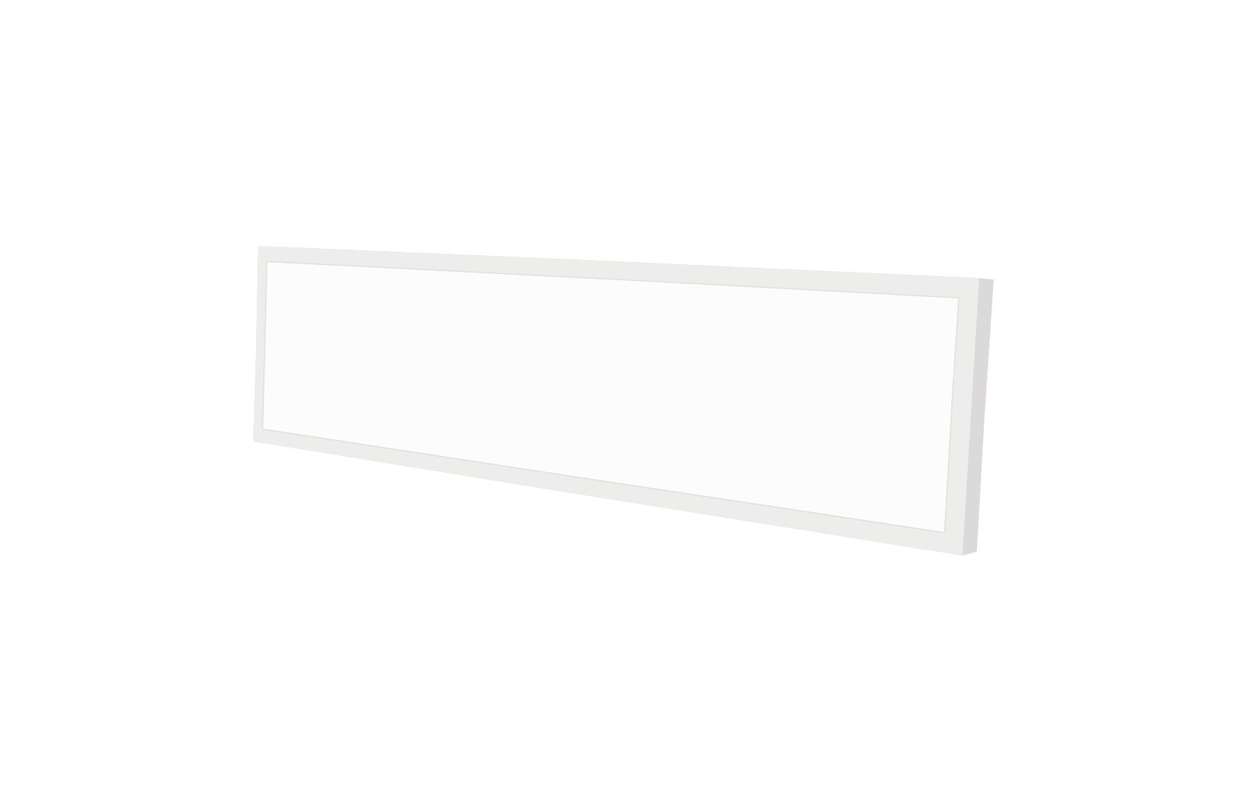 Panou LED 30x120cm, aplicat, 48W, 4320lm, trei tipuri de lumina, calda/naturala/rece