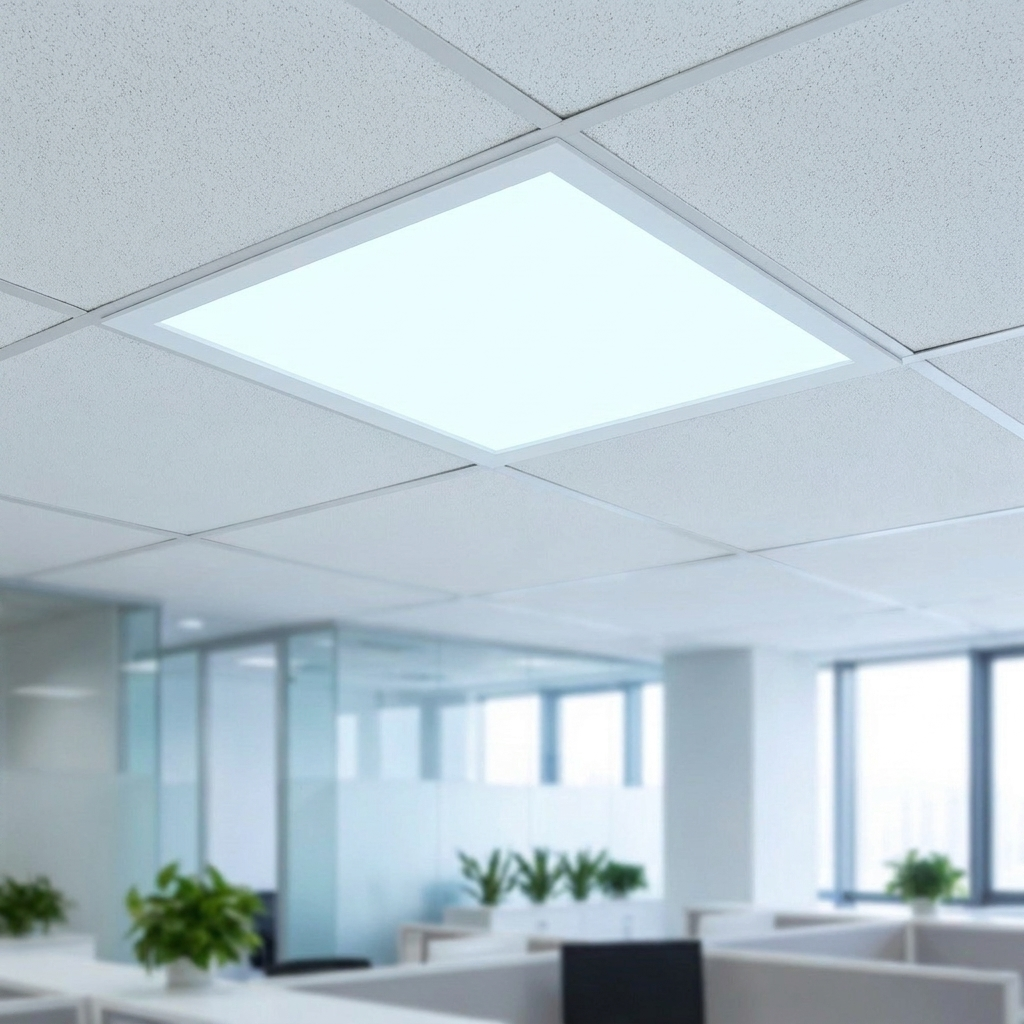 Panou LED 30x30cm Incastrat - 15W, Lumina Rece 6500K, Tavan Casetat