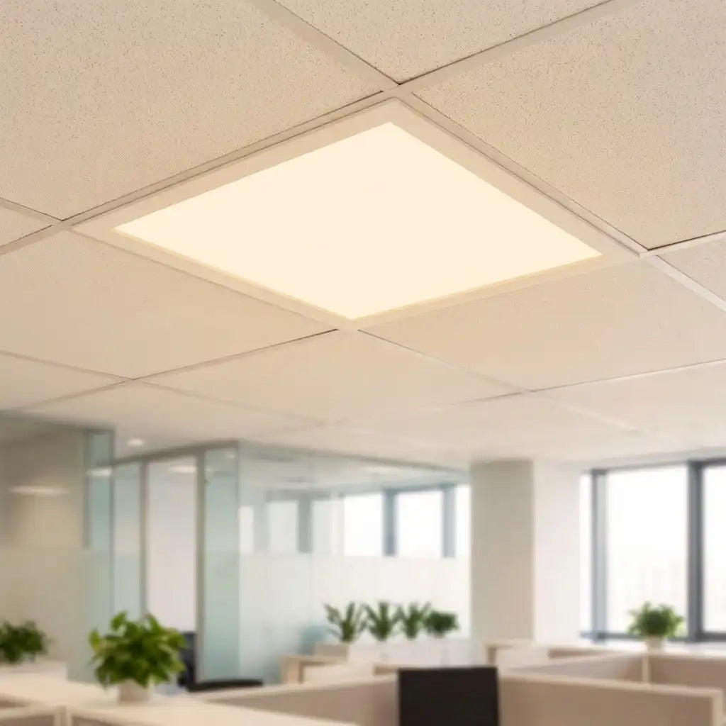 Panou LED 60x60cm Incastrat - 48W, Lumina Calda 2700K, Tavan Casetat