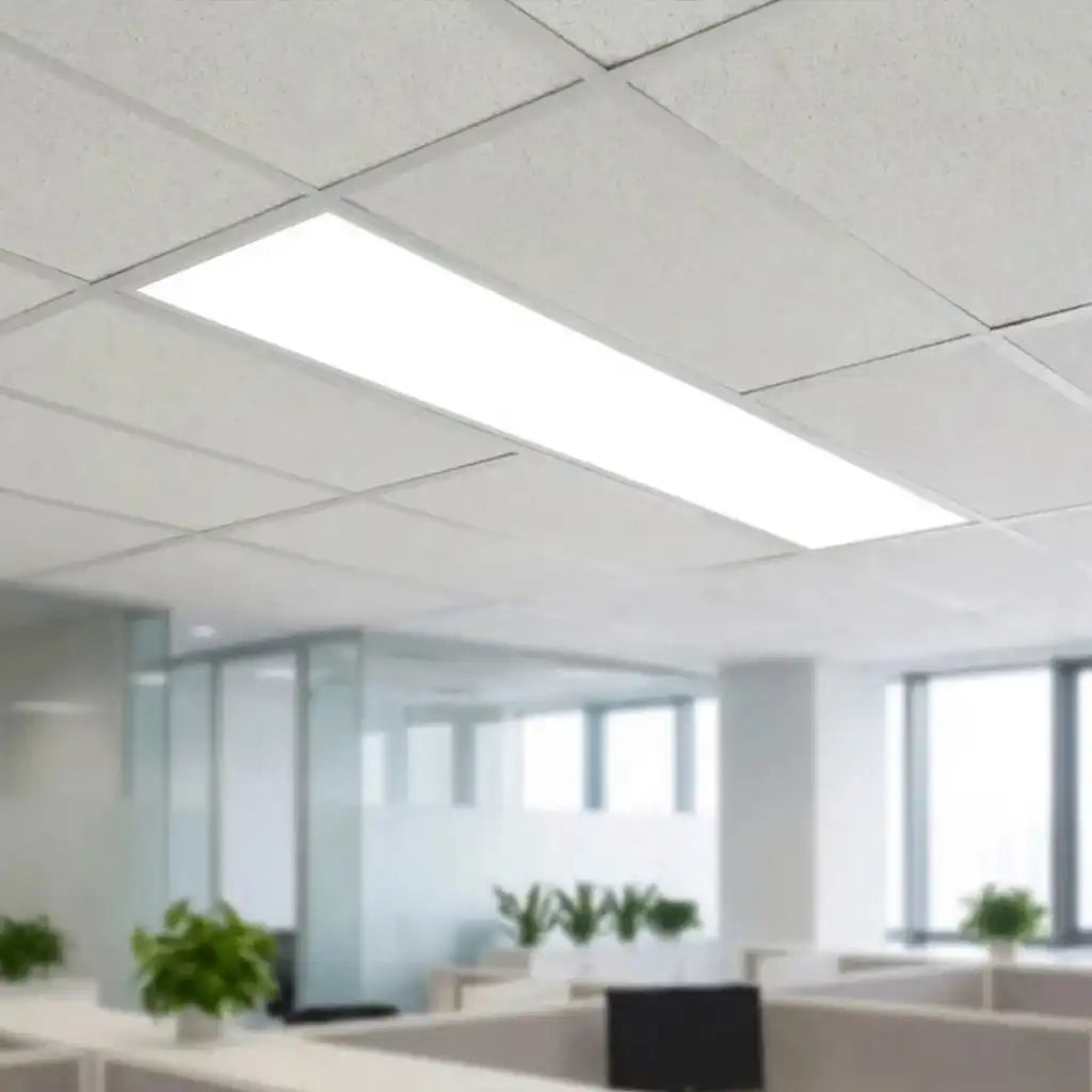 Panou LED 30x120cm Incastrat - 48W, Lumina Naturala 4100K, Tavan Casetat