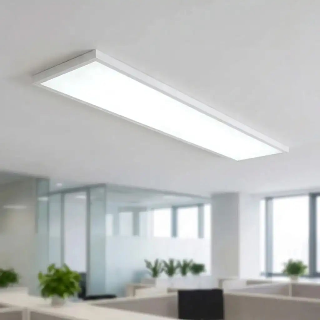 Panou LED 30x120cm Aplicat - 48W, Lumina Naturala 4100K, Montaj Direct