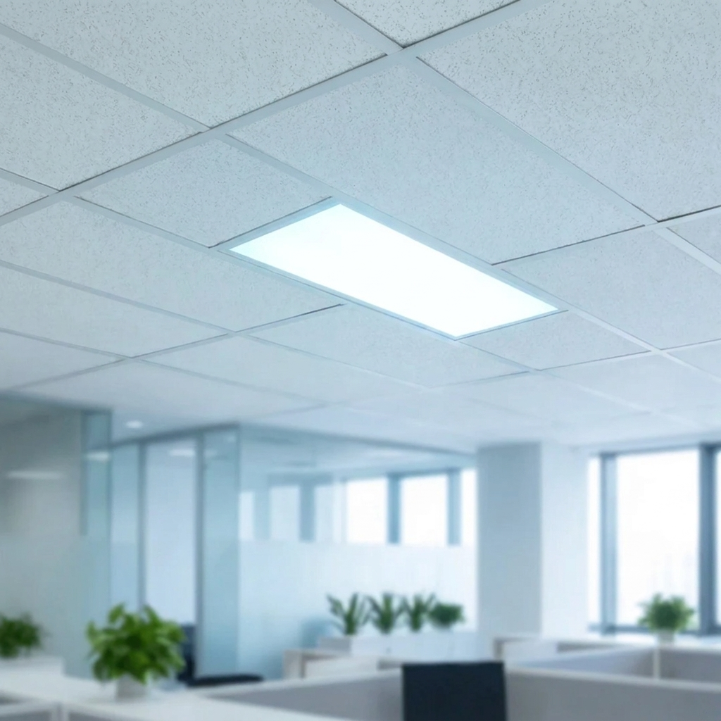 Panou LED 30x60cm Incastrat - 24W, Lumina Rece 6500K, Tavan Casetat