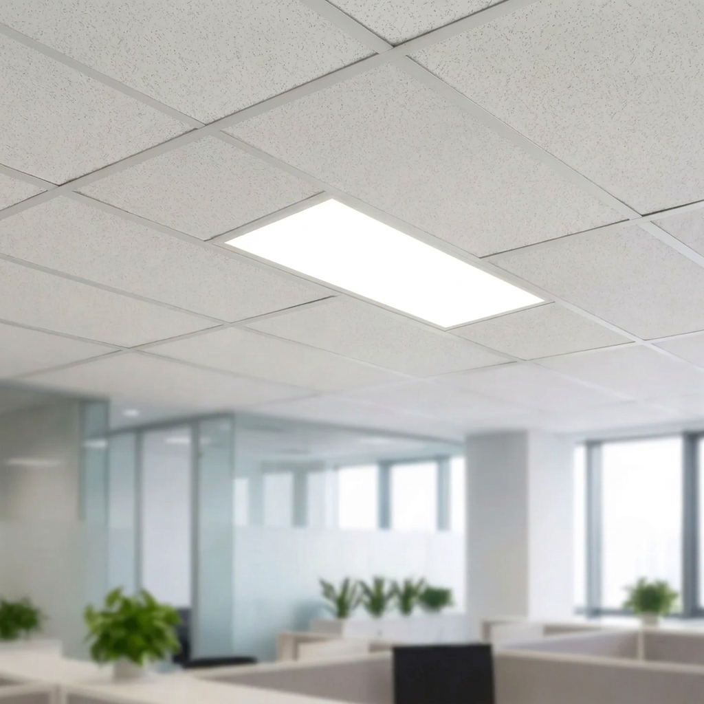 Panou LED Slim 30x60cm Incastrat - 30W, Lumina Naturala 4000K, Tavan Casetat