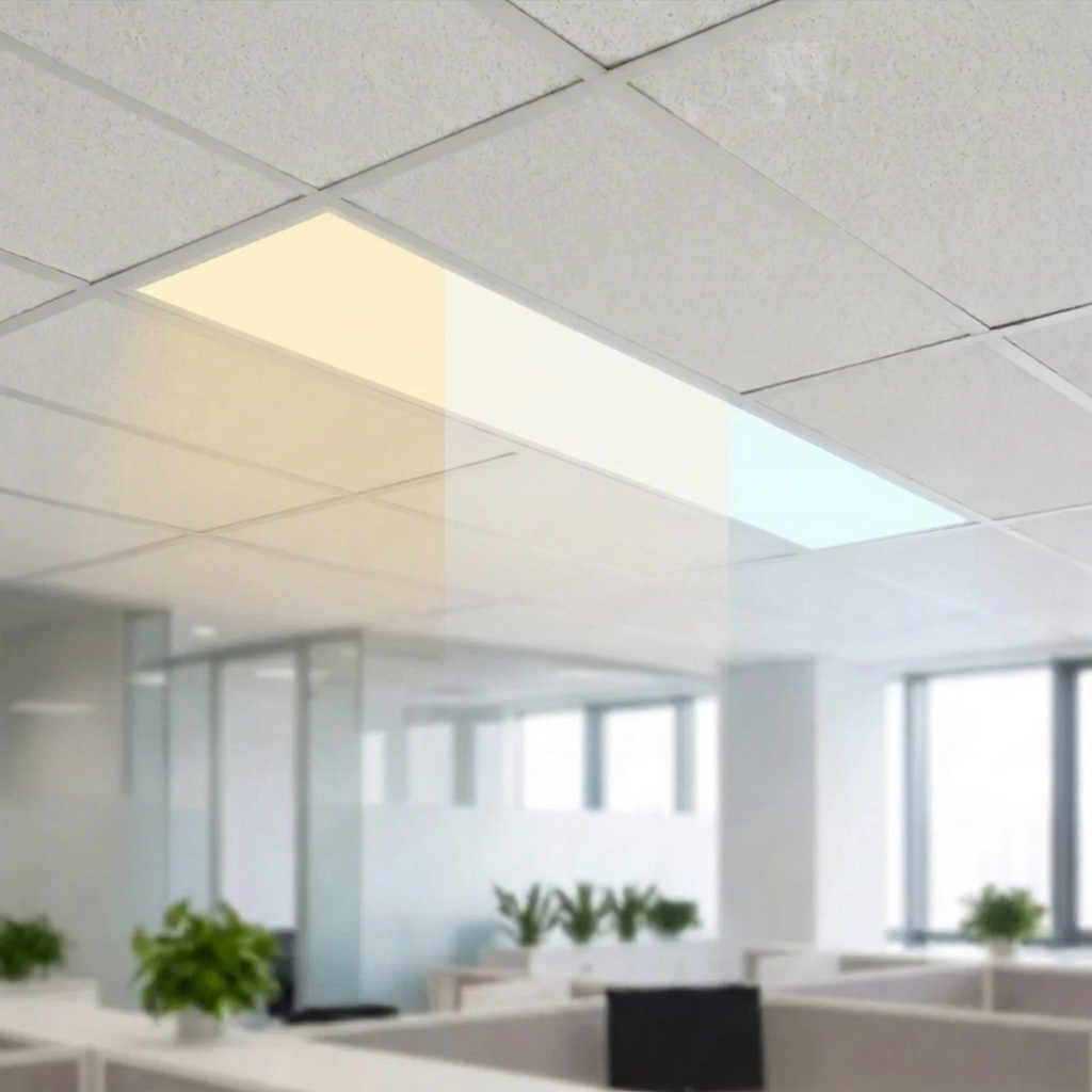 Panou LED 30x120cm Aplicat - 48W, Lumina Calda, Naturala si Rece, Montaj Direct